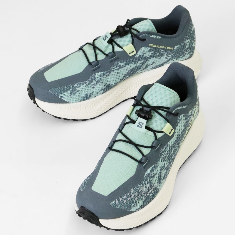 サロモン SALOMON スニーカー メンズ エアロ グライド グラベル AERO GLIDE 4 GRVL ランニングシューズ ジョギング アウトドア 靴 ストーミーウェザー L49174700 | ブランド [正規取扱店]