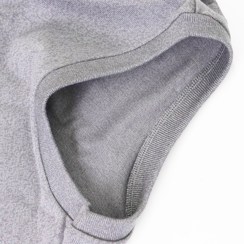 ヘインズ Hanes スリーブレスTシャツ T-SHIRTS MOKU モク クルーネック ノースリーブ タンクトップ 丸胴仕様 メンズ レディース トップス  2026年春夏新作 2026SS 無地 S/M/L ヘザーグレー HM3-D203 060 | ブランド [正規取扱店]