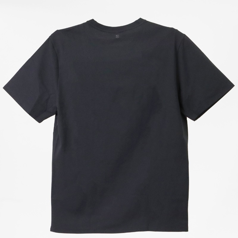 サロモン SALOMON Tシャツ 半袖 TRACKLINE SS TEE M トラックライン ショートスリーブ メンズ トップス 2026年春夏新作 2026SS ロゴ S/M/L ディープブラック LC2438800 | ブランド [正規取扱店]