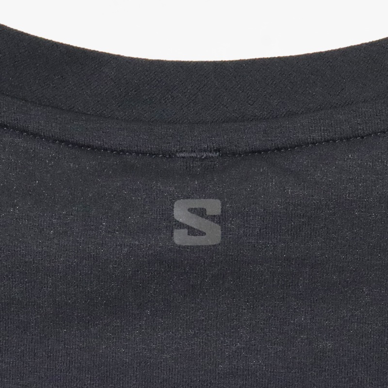 サロモン SALOMON Tシャツ 半袖 TRACKLINE SS TEE M トラックライン ショートスリーブ メンズ トップス 2026年春夏新作 2026SS ロゴ S/M/L ディープブラック LC2438800 | ブランド [正規取扱店]