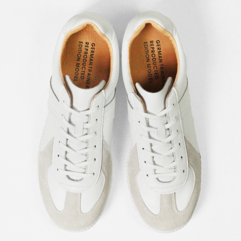 ジャーマントレーナー GERMAN TRAINER スニーカー メンズ レディース ホワイト 靴 42500 WHT/WHT | ブランド [正規取扱店]