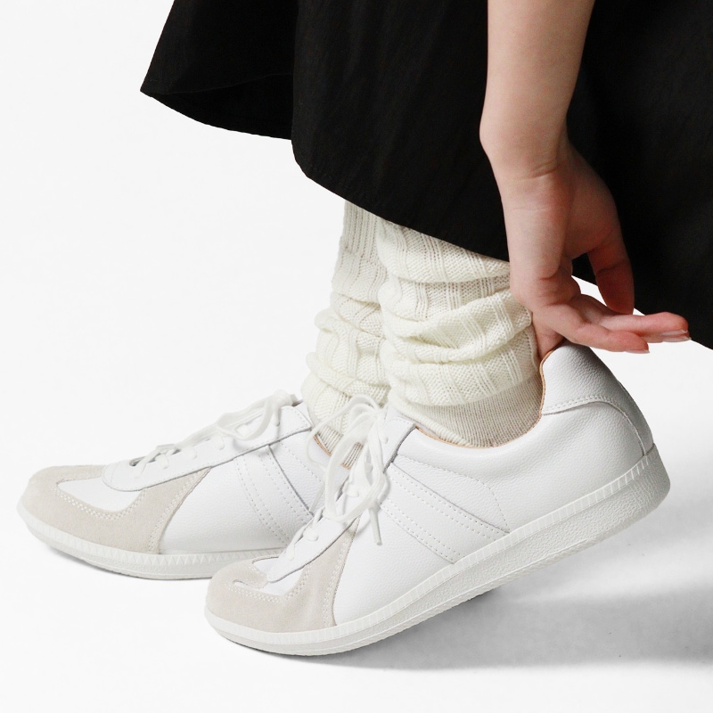 ジャーマントレーナー GERMAN TRAINER スニーカー メンズ レディース ホワイト 靴 42500 WHT/WHT | ブランド [正規取扱店]