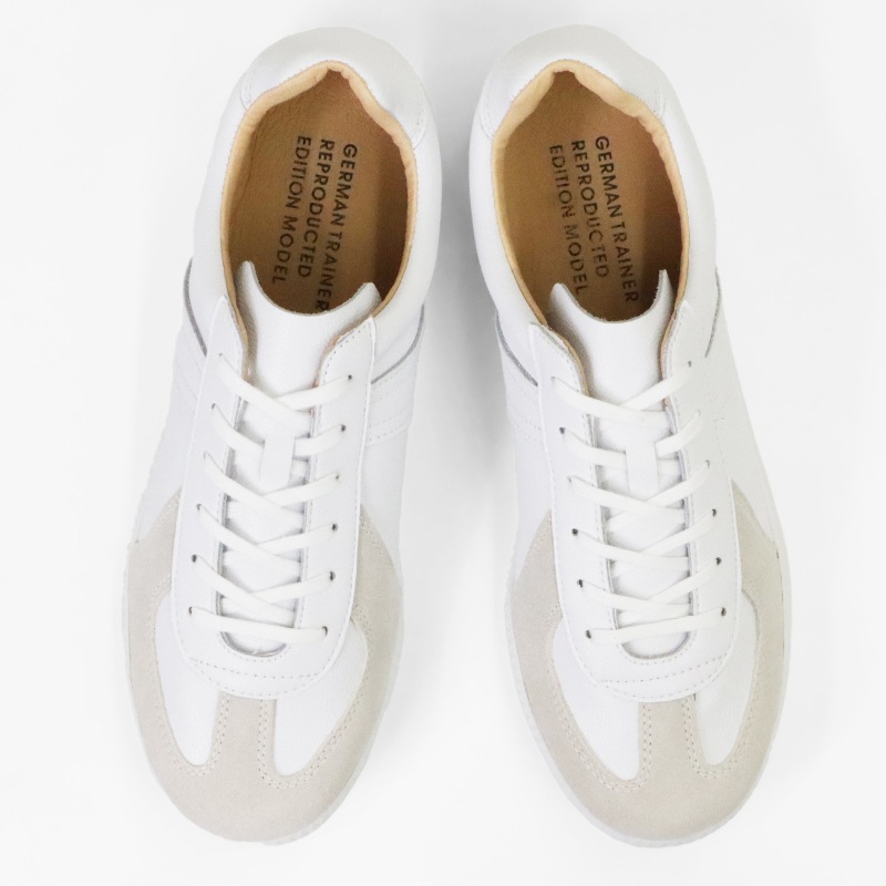 ジャーマントレーナー GERMAN TRAINER スニーカー メンズ レディース ホワイト 靴 42500 WHT/WHT | ブランド [正規取扱店]