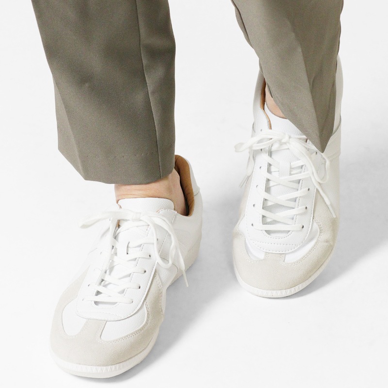 ジャーマントレーナー GERMAN TRAINER スニーカー メンズ レディース ホワイト 靴 42500 WHT/WHT | ブランド [正規取扱店]