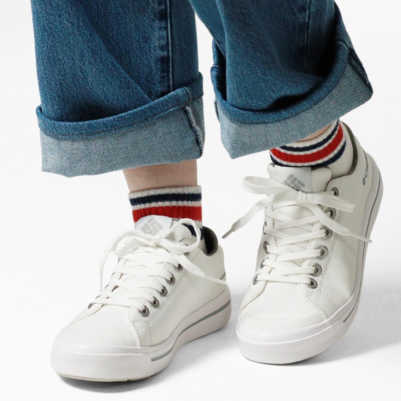 コロンビア Columbia スニーカー メンズ レディース ホーソンレイン ロー HAWTHORNE RAIN LO ホワイト White 靴 防水 YU6327 100 | ブランド [正規取扱店]