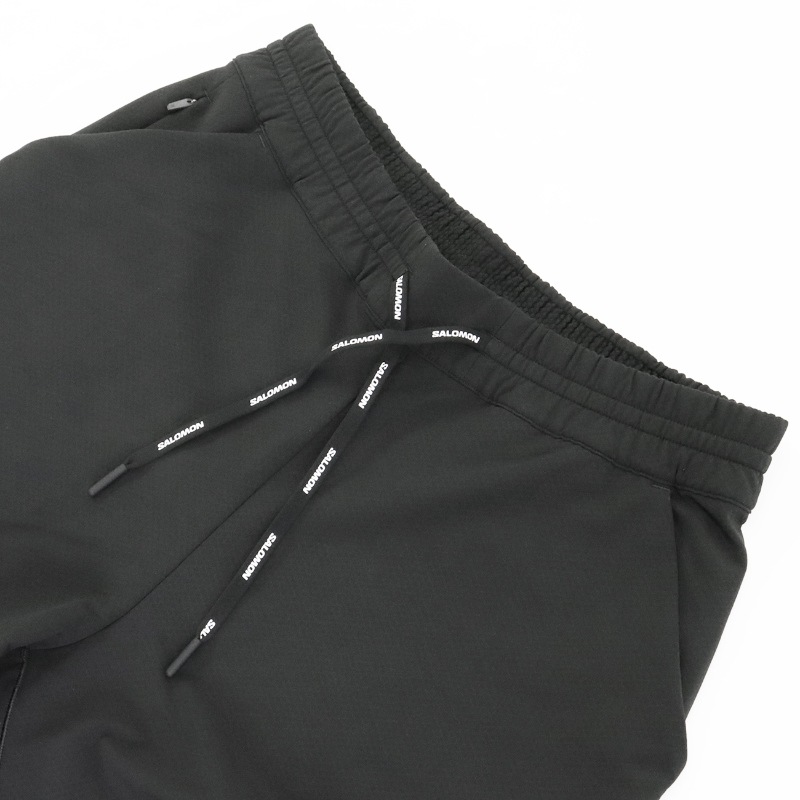 サロモン SALOMON パンツ レディース シェイクアウト ヘキサフロー SHAKEout HEXAFLOW  ボトムス ストレッチ ランニングウェア ロングパンツ アウターシェル 撥水 S/M ディープブラック LC2652000 | ブランド [正規取扱店]