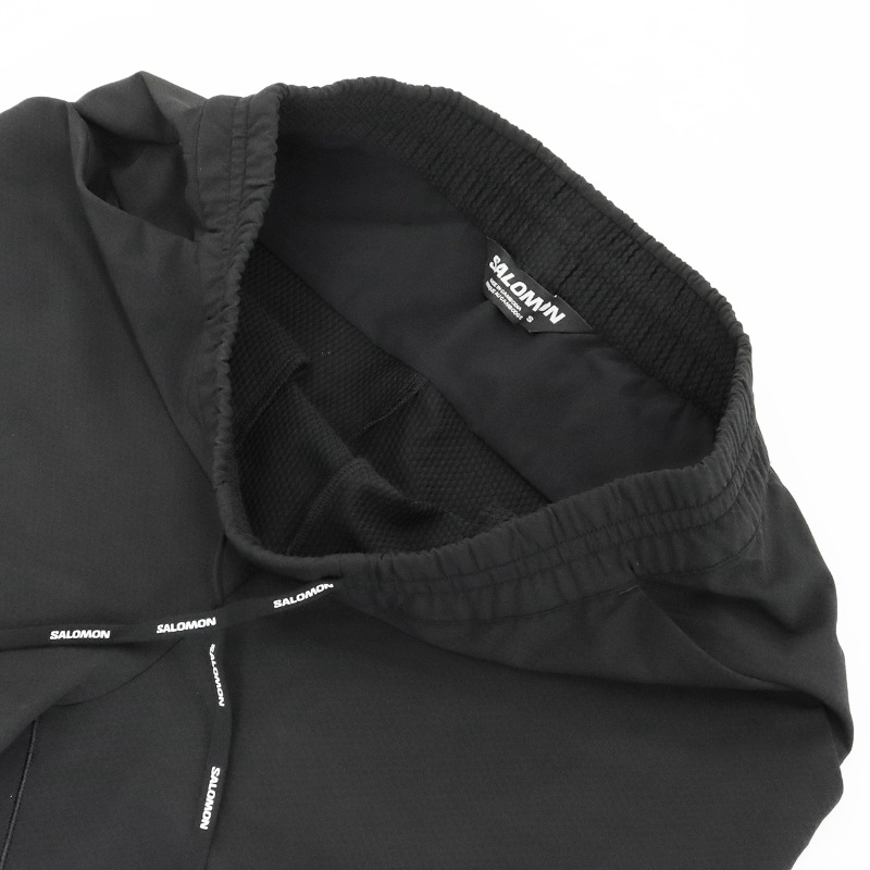 サロモン SALOMON パンツ レディース シェイクアウト ヘキサフロー SHAKEout HEXAFLOW  ボトムス ストレッチ ランニングウェア ロングパンツ アウターシェル 撥水 S/M ディープブラック LC2652000 | ブランド [正規取扱店]