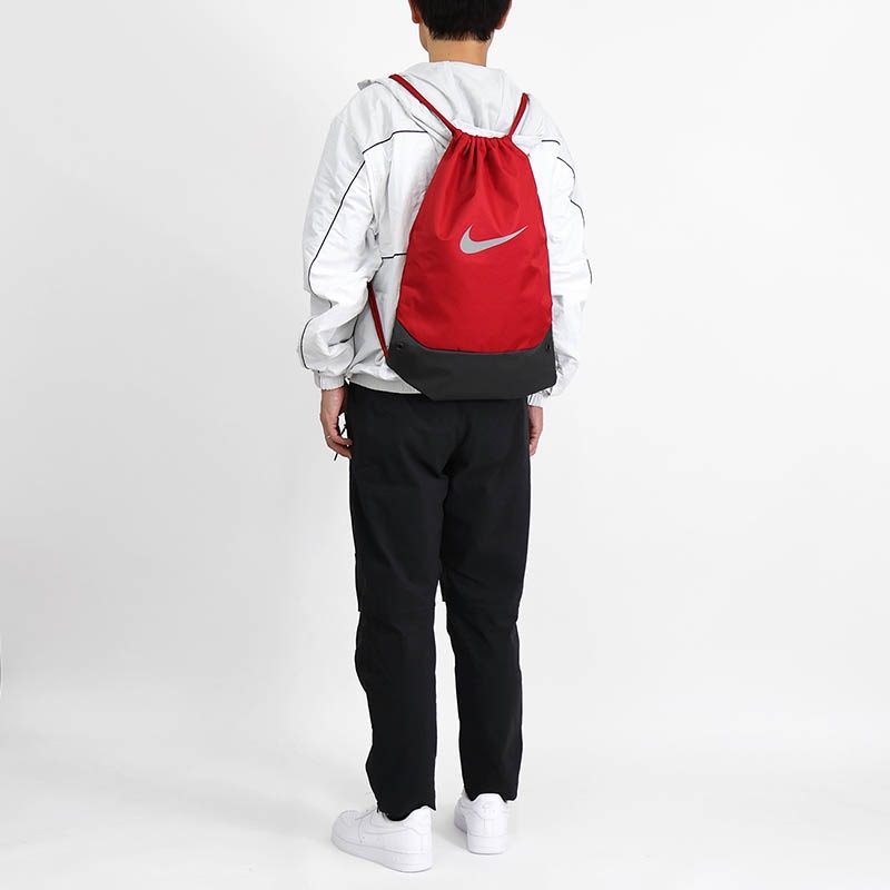 ナイキ NIKE ドローコードバッグ ブラジリア Brasilia メンズ レディース ジムサック リュック ドローストリング 巾着バッグ 巾着型 体操着 サブバッグ ロゴ 軽量 18L 2026年秋 新作 タフレッド IB4409 608 | ブランド [正規取扱店]