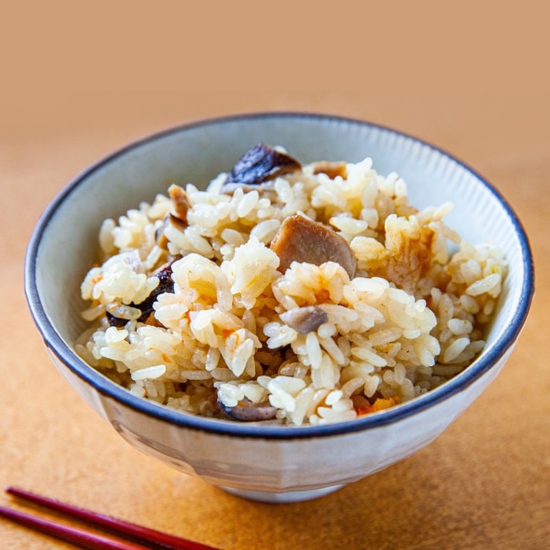 【自家製】地鶏の炊き込みご飯セット