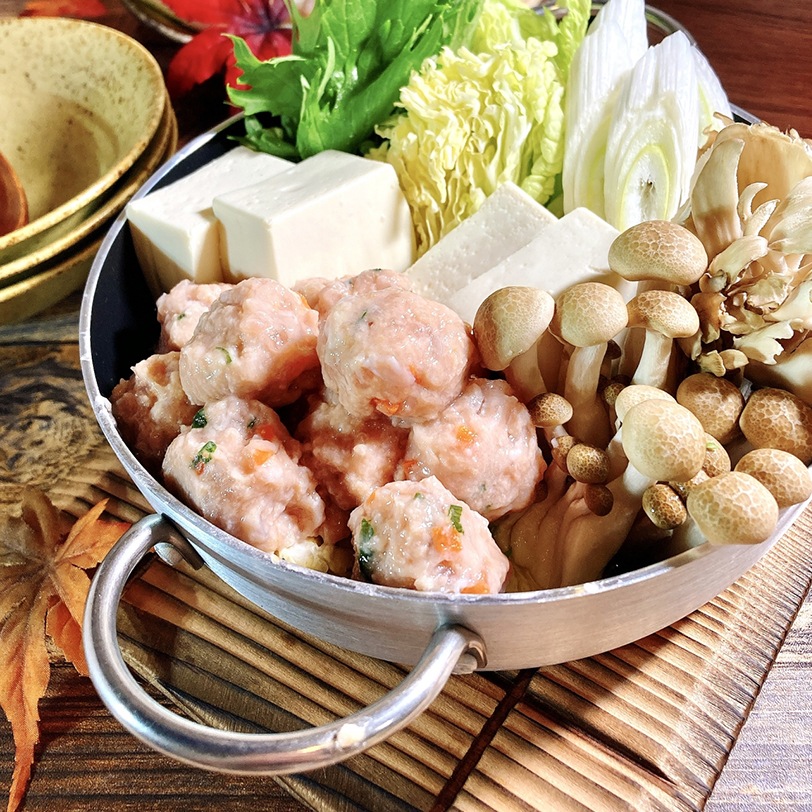 【国産地鶏】鶏つみれ鍋セット（3～4人前）