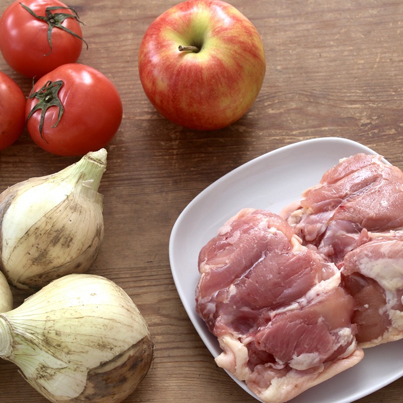 【スパイス付】地鶏カレー（4人前）