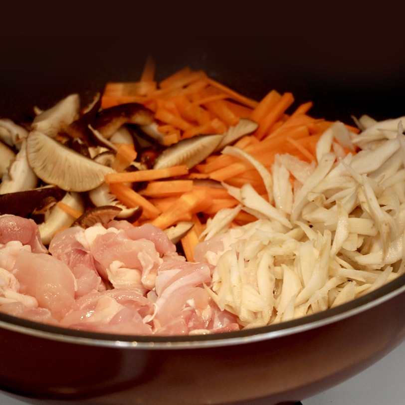 【自家製】地鶏の炊き込みご飯セット