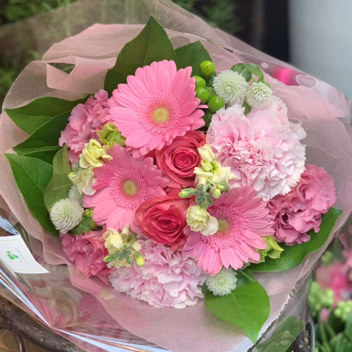 【卒業＆謝恩会ブーケ】3,850円（1週間前までにご注文ください）