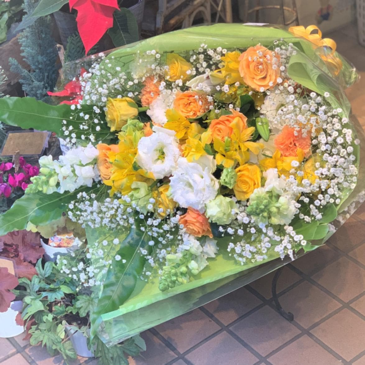 卒業＆謝恩会【花束】11,000円（1週間前までにご注文ください）