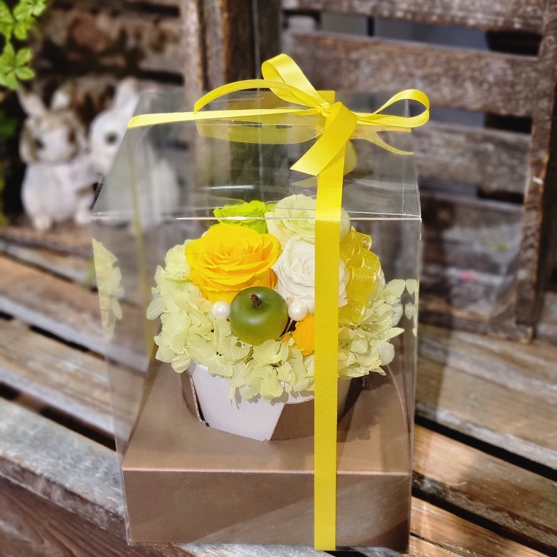 プリザーブドフラワー】イエロー系 | ❰ GIFT ❱,プリザードフラワー