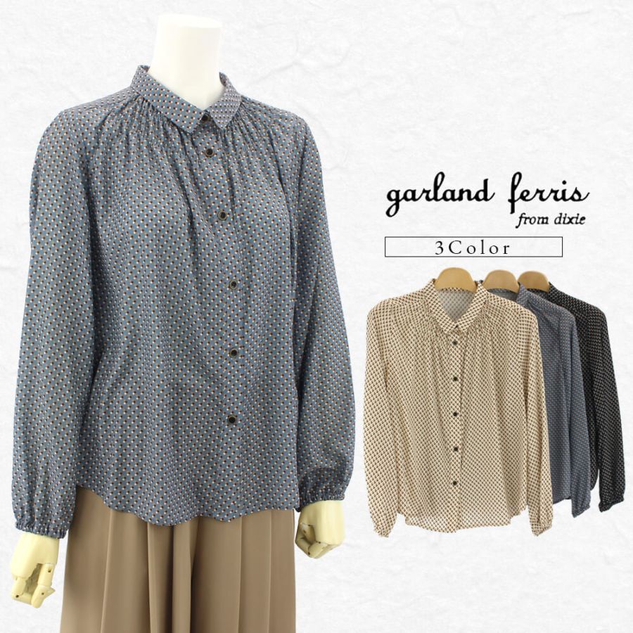 ����ʪ��ǥ�����SALE��30��OFF�ۥ������ɥե��ꥹ garland ferris �֥饦�� ��ǥ����� �С����� ���㥶�� ������ �ץ��� Ĺµ ����� �����奢�� �ɥ�å��� �ե��ߥ˥� ���塼�� M������ 2025ǯ����