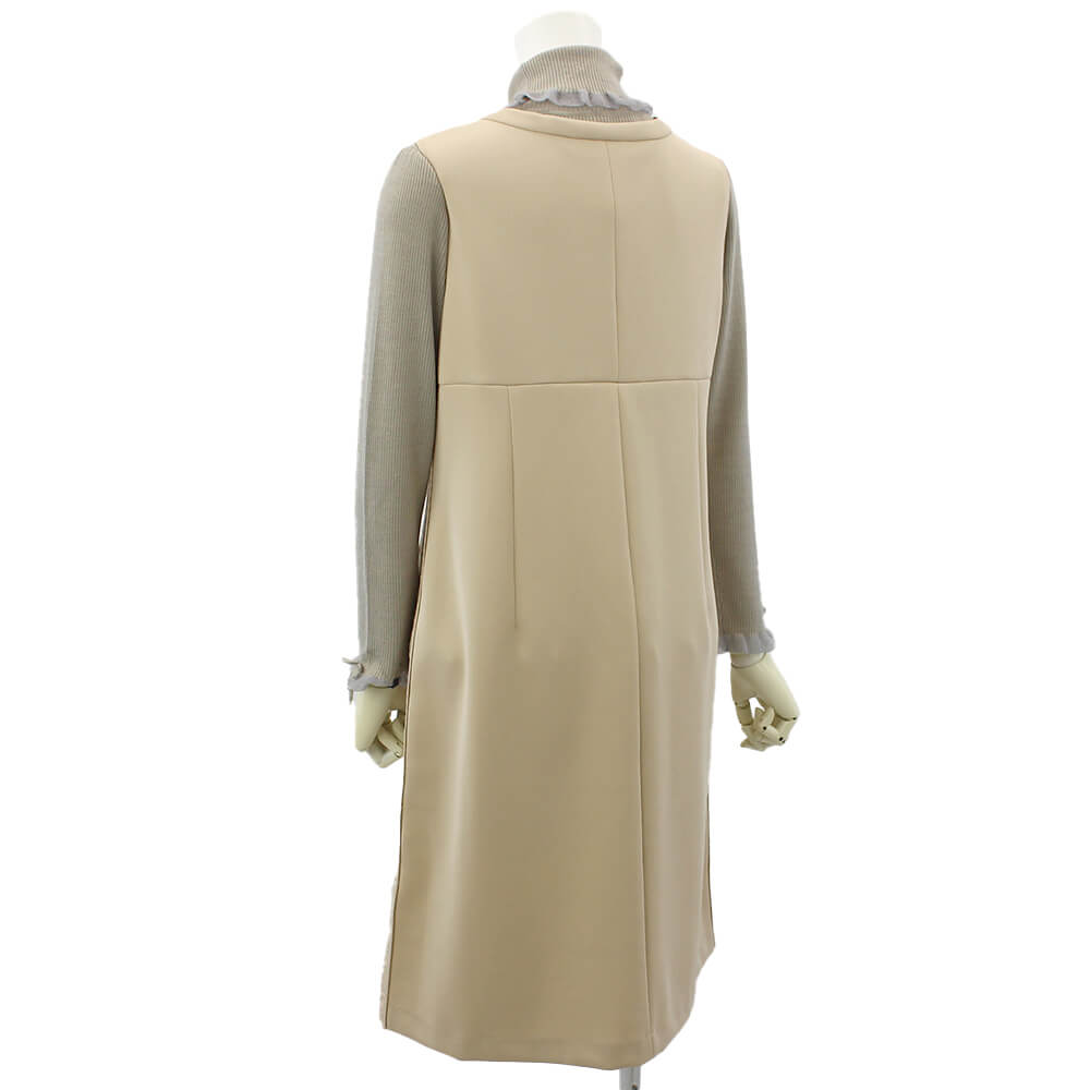 スーパービューティー Super Beauty 中綿キルティングワンピース 40 スーパービューティー Super Beauty ワンピース レディース