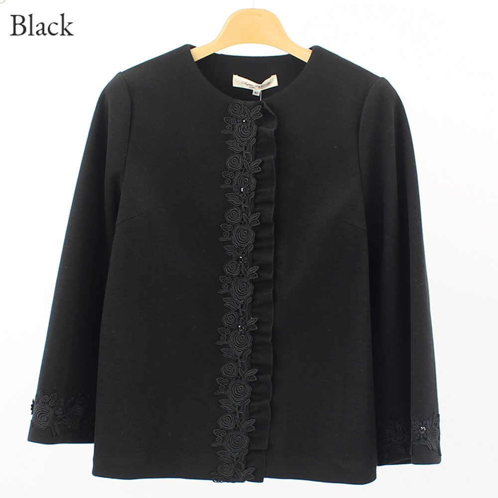 ♥新品未使用！Super Beauty テーラードフリルジャケット LA POMME petit ジャケット テーラードジャケット Princess Lace