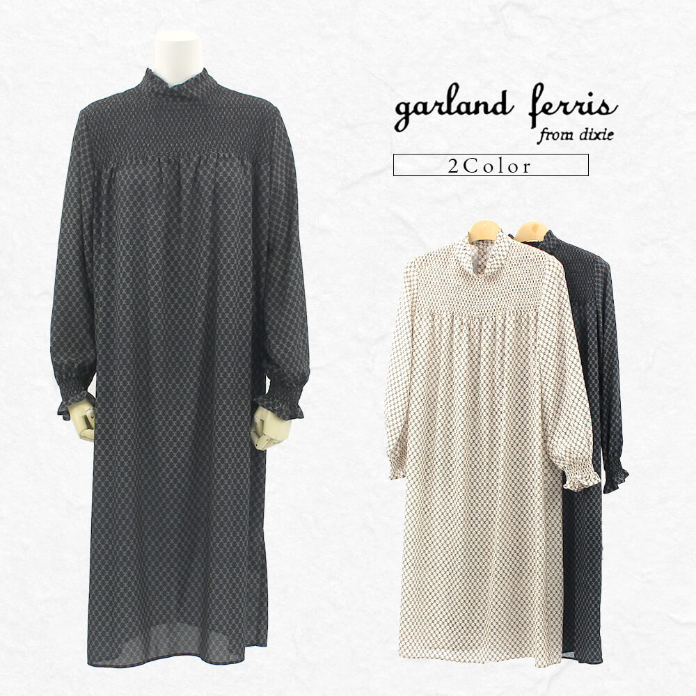 �ڥ����ȥ�åȥ����� 55��OFF�ۥ������ɥե��ꥹ garland ferris ���ԡ��� ��ǥ����� ������ ���� �ե쥢 ���㥶�� ���� Ĺµ µ���󥷥㥹 �����奢�� �ɥ�å��� �ե��ߥ˥� ���塼�� M������ 2025ǯ�ղ�