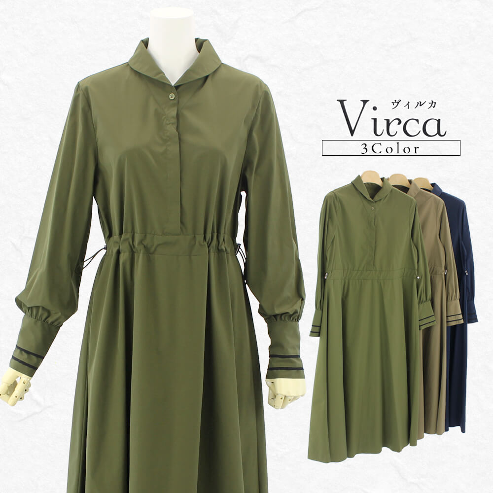 ¡ÚÅßʪ¥ì¥Ç¥£¡¼¥¹SALE¡Ã30¡óOFF¡Û¥ô¥£¥ë¥« Virca ¥ï¥ó¥Ô¡¼¥¹ ¥ì¥Ç¥£¡¼¥¹ ¥Ð¡¼¥²¥ó ¥®¥ã¥¶¡¼ ¥·¥ç¡¼¥ë¥«¥é¡¼ ŵ ¥Þ¥¥·¾æ ¥«¥¸¥å¥¢¥ë ¥É¥ì¥Ã¥·¡¼ ¥¥å¡¼¥È M¥µ¥¤¥º 2025ǯ½©Åß