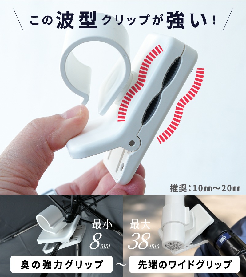 日傘ファン |  クリップ式 商品画像