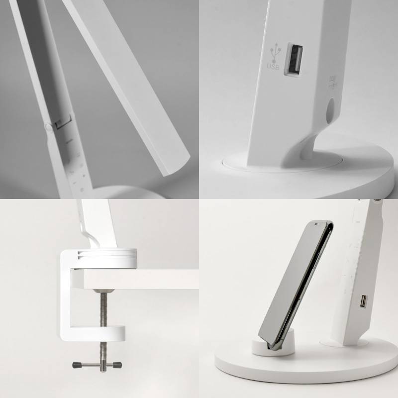 ☆テーブルライト/スタンドライト　デスクライト/フロアスタンド/白熱灯 山田照明 Zライト LED デスクライト Z-Light LED電球付 クランプ