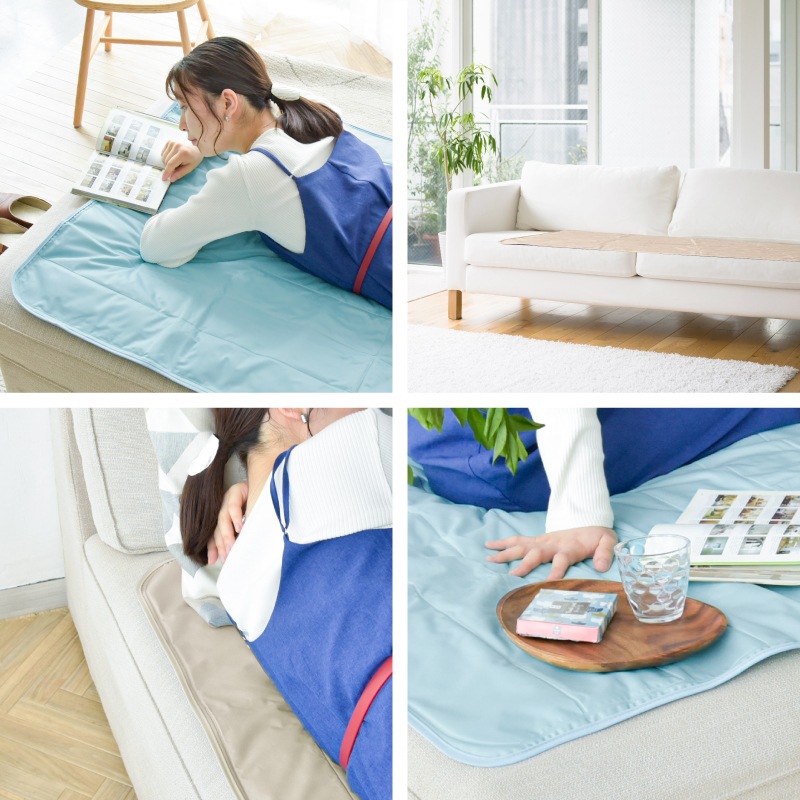 冷感ひんや～りマット 瞬間冷却 ひんやりマット 90×140cm 接触冷感