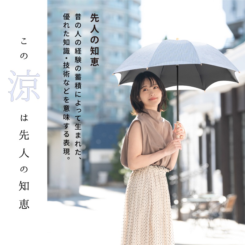 長傘 | ストライプ | 2層構造 商品画像
