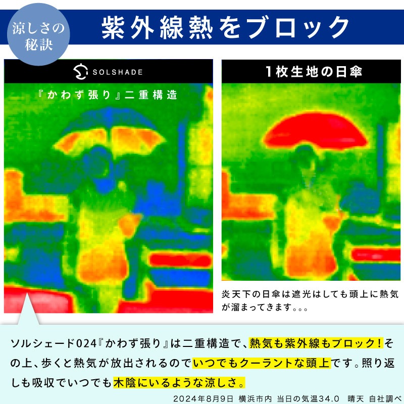 長傘 | ストライプ | 2層構造 商品画像