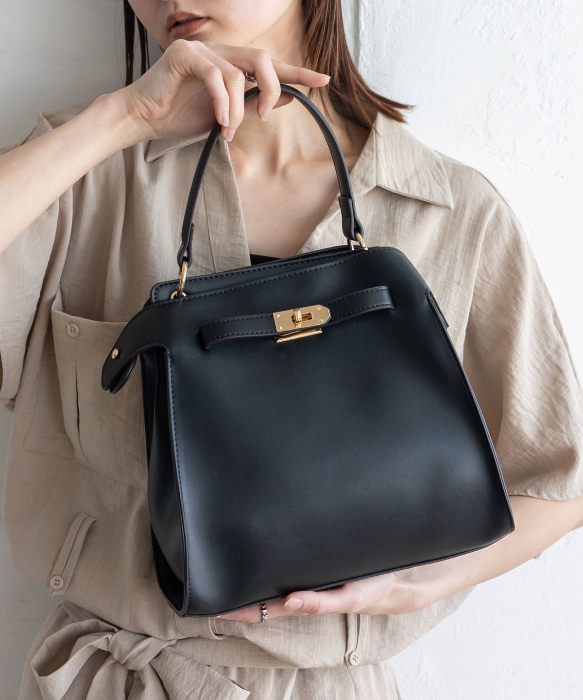 ♡UZU様♡専用　✿ジョリーフルール✿　【サテンと合皮のトートバッグ】 バッグ一覧,トートバッグ,フェイクレザー・合皮 | VitaFelice