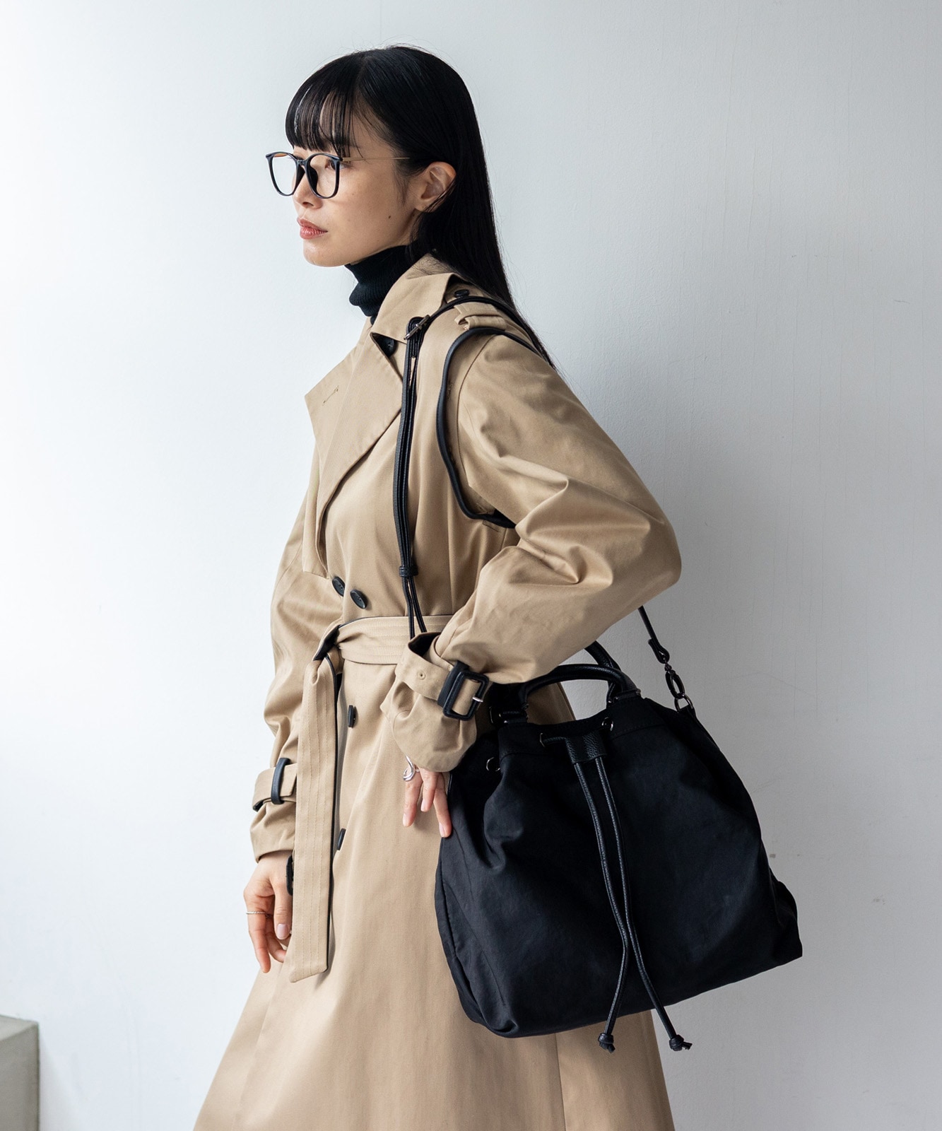 極美品 レザレクション Resurrection ロビン 巾着 バッグ 2way ロビン フラミンゴ | Resurrection レザレクション オフィシャルサイト