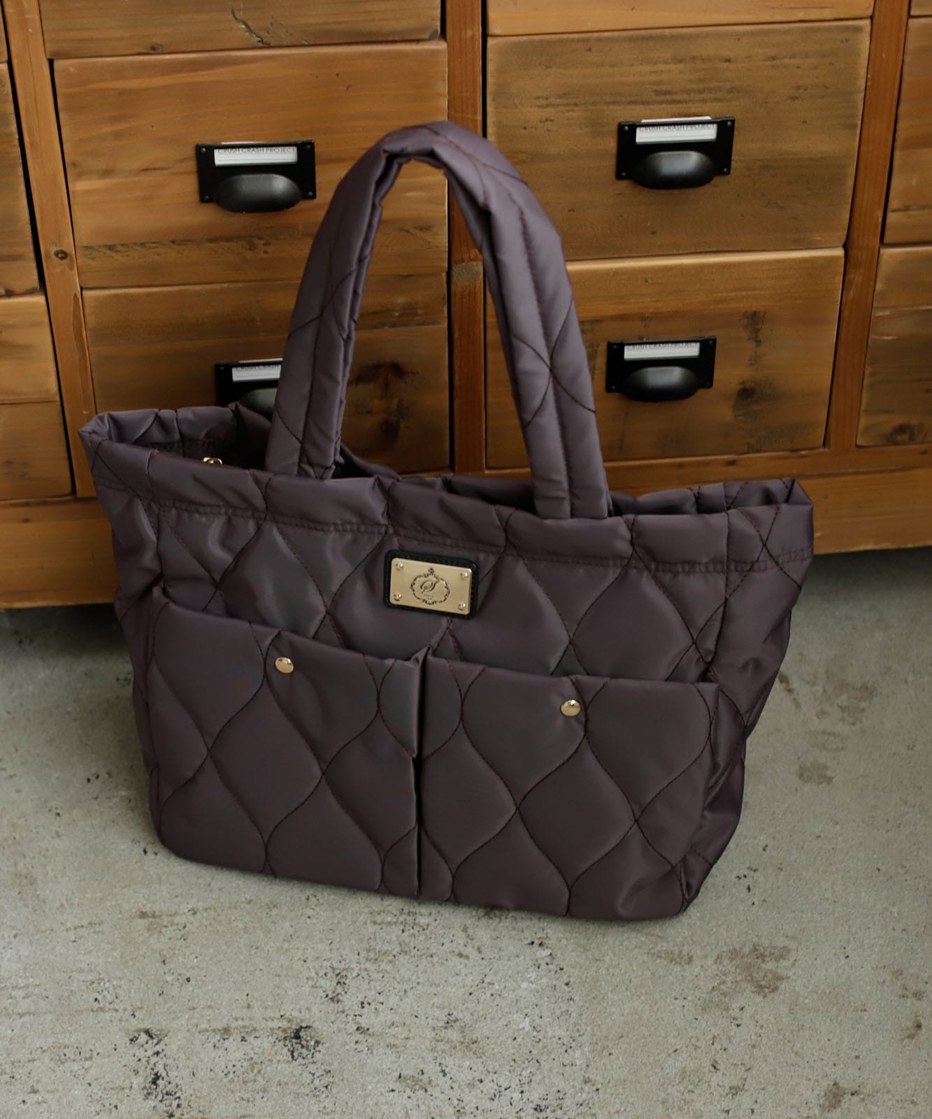 10ポケットキルティングトートバッグ | バッグ,トートバッグ,ナイロン