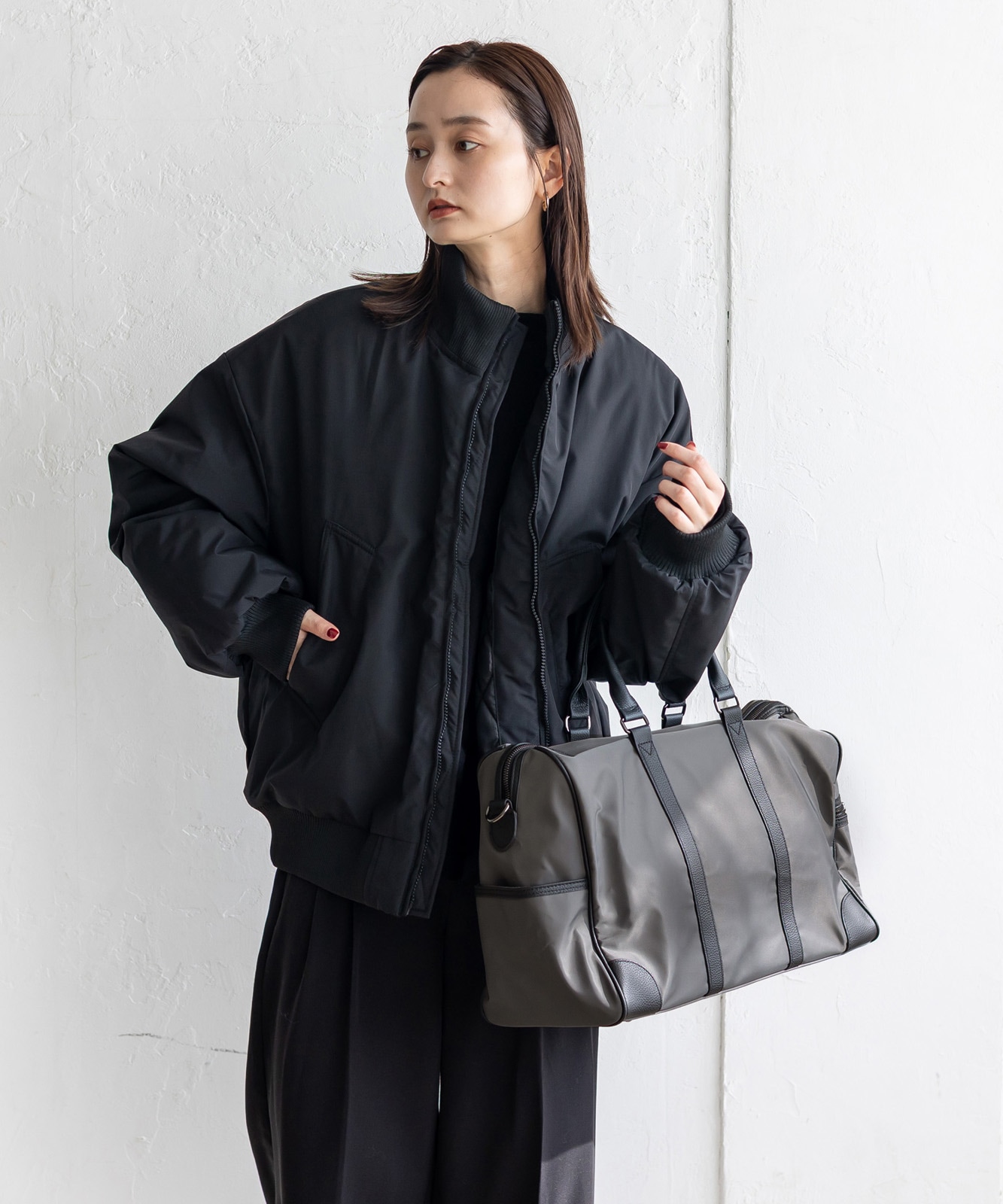 本革×ナイロン2wayボストンバッグ | すべての商品 | VitaFelice