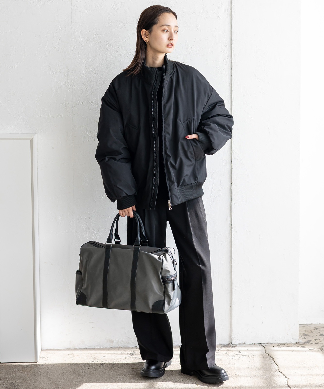 本革×ナイロン2wayボストンバッグ | すべての商品 | VitaFelice