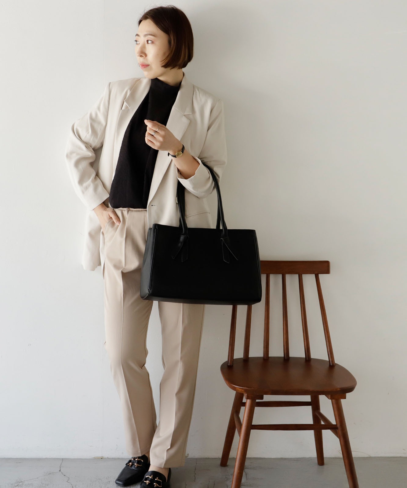 リボンハンドル2wayショルダートートバッグ | バッグ,トートバッグ