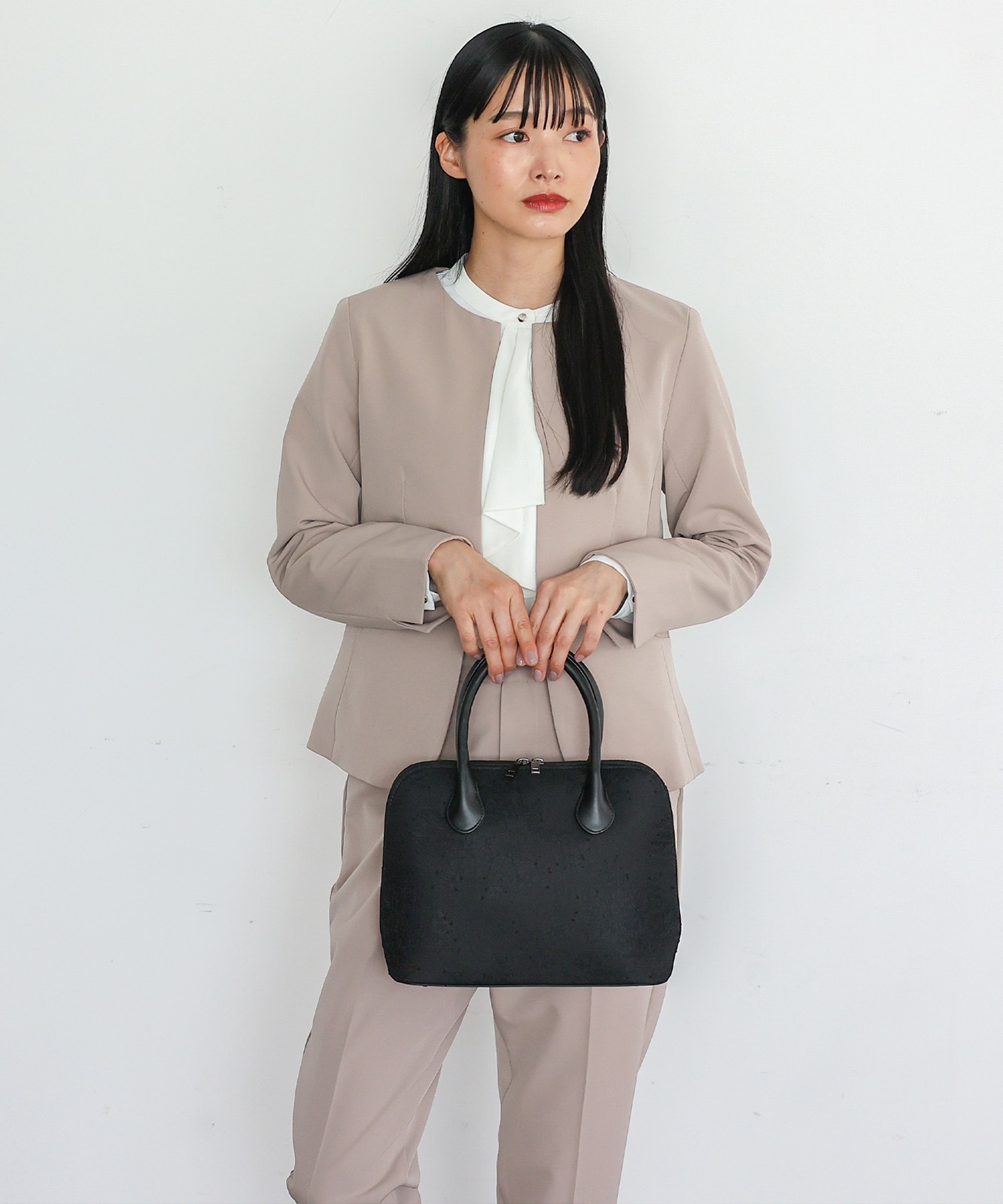 美品　プラダ　ハンドバッグ　ハラコ風　ヴェルベット　赤茶　ブラウン 美品 プラダ ハンドバッグ ハラコ風 ヴェルベット 赤茶 ブラウン