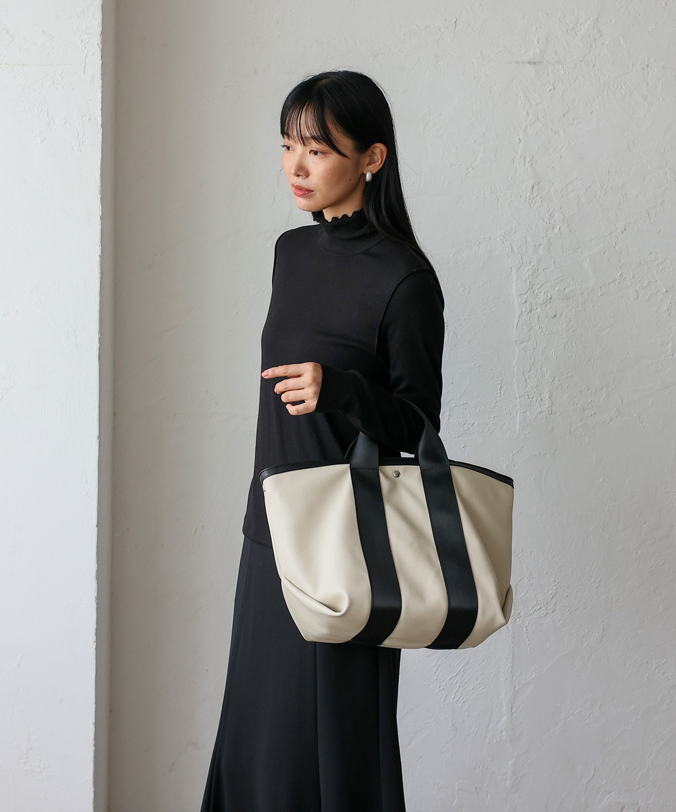 マチ広2wayテープハンドルトートバッグ（M） | バッグ,トートバッグ