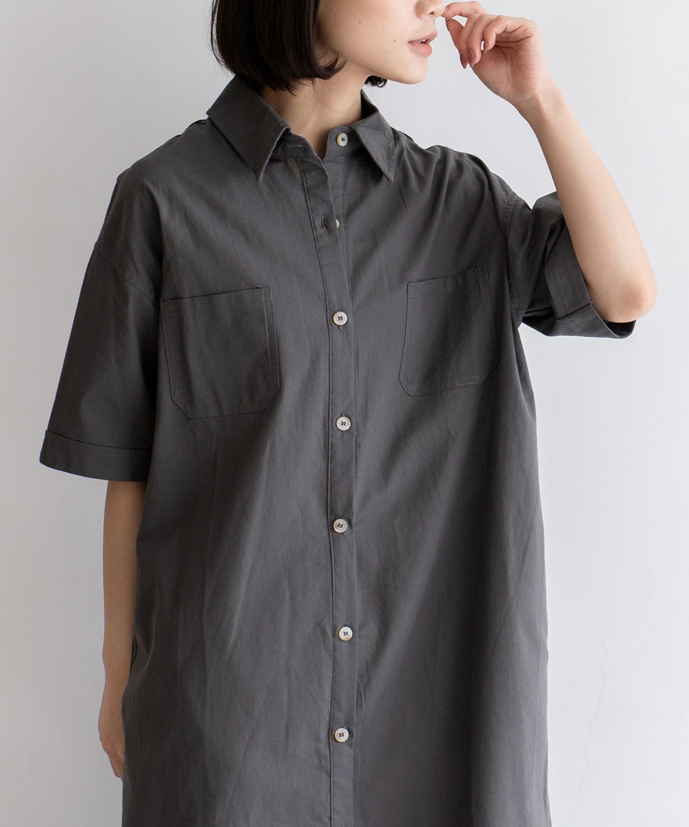 ロングシャツワンピース | ファッション,アパレル,ワンピース