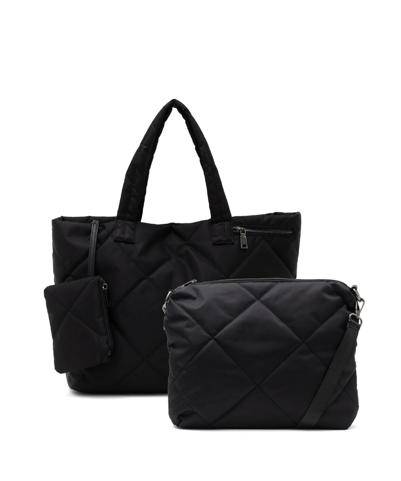 【完売品】MLVINCE 2WAYトートバッグ ナイロン ブラック 完売品】MLVINCE 2WAYトートバッグ ナイロン ブラック