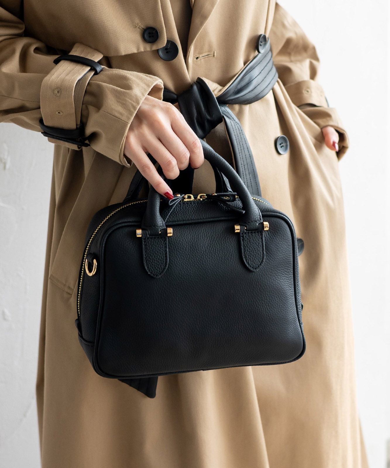 本革2wayスクエアミニバッグ | バッグ,ハンドバッグ,レザー・革