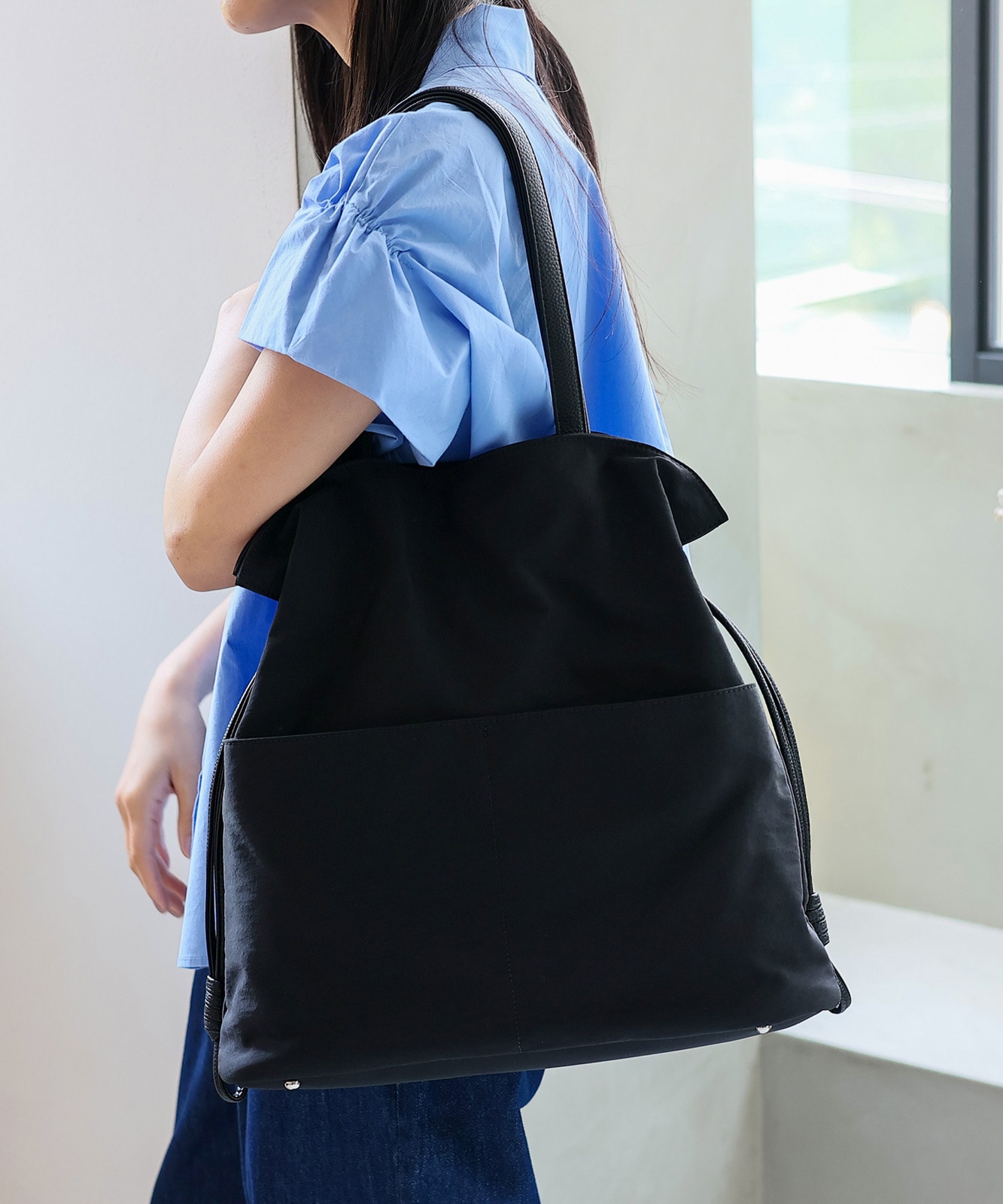 トートバッグ +AMOMENTO+ SILKY PADDED BAGBEIGE AM23FWW01BGBEIGE ナイロン巾着トートバッグ | バッグ,トートバッグ,ナイロン