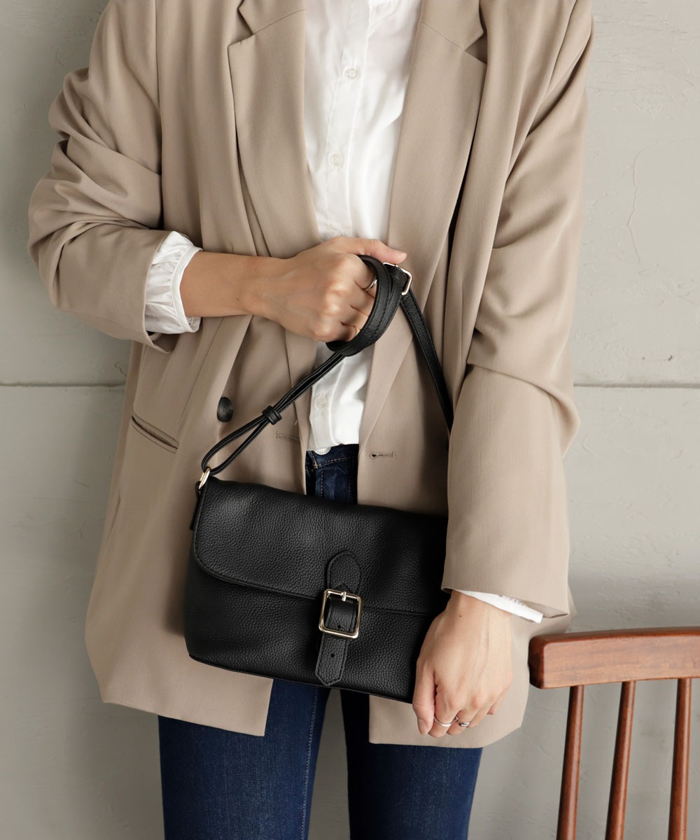 本牛革フラップミニショルダーバッグ | すべての商品 | VitaFelice