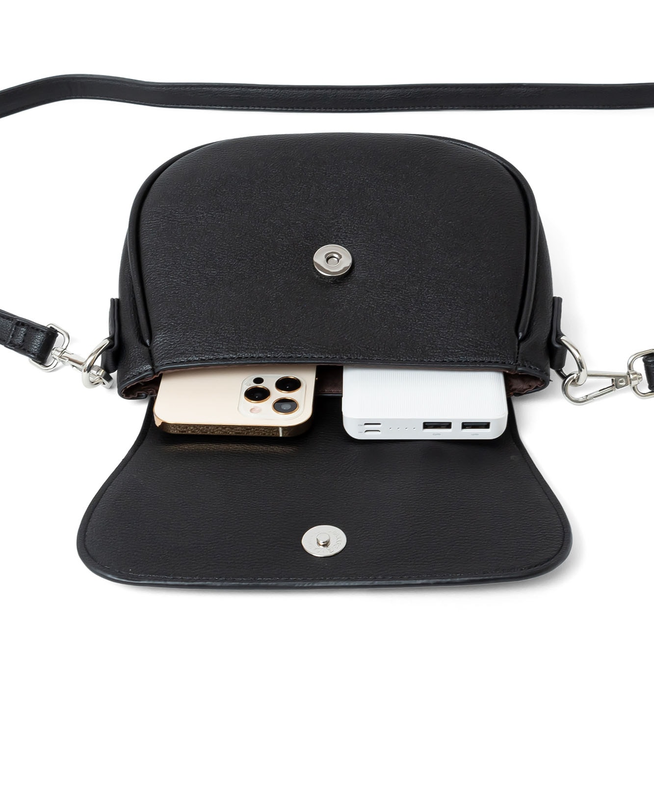 トートバッグ Fallett Vegan Leather Boat Bag Black FA2403BG10BK ミニポシェット付きトートバッグ | バッグ,トートバッグ