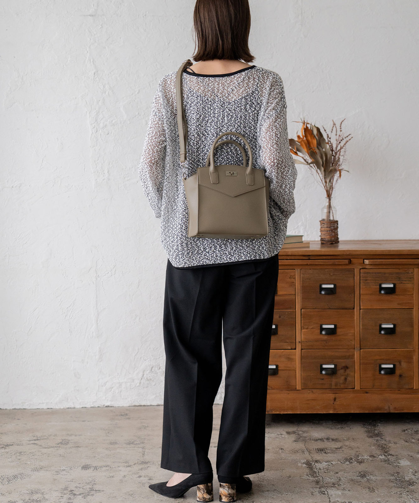 ❤️新品❤️AJIOKA レザー２wayバック ❤️新品❤️AJIOKA レザー2wayバック