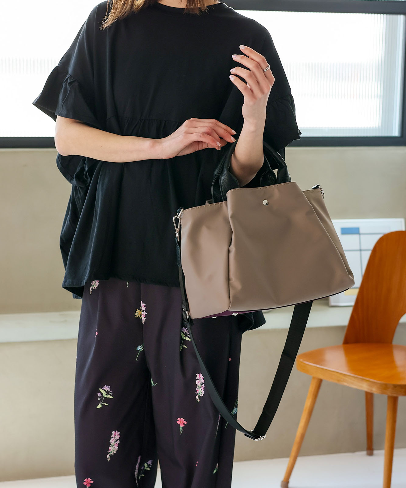 ツートーン2wayトートバッグ | バッグ,トートバッグ,ナイロン | VitaFelice