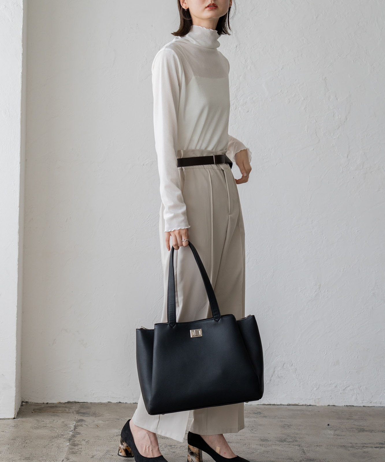 yukiemonハンドメイド　45㎝ファスナービッグトートバック　③ 楽天市場】トートバッグ ファスナー付き かわいい 好評 縦型