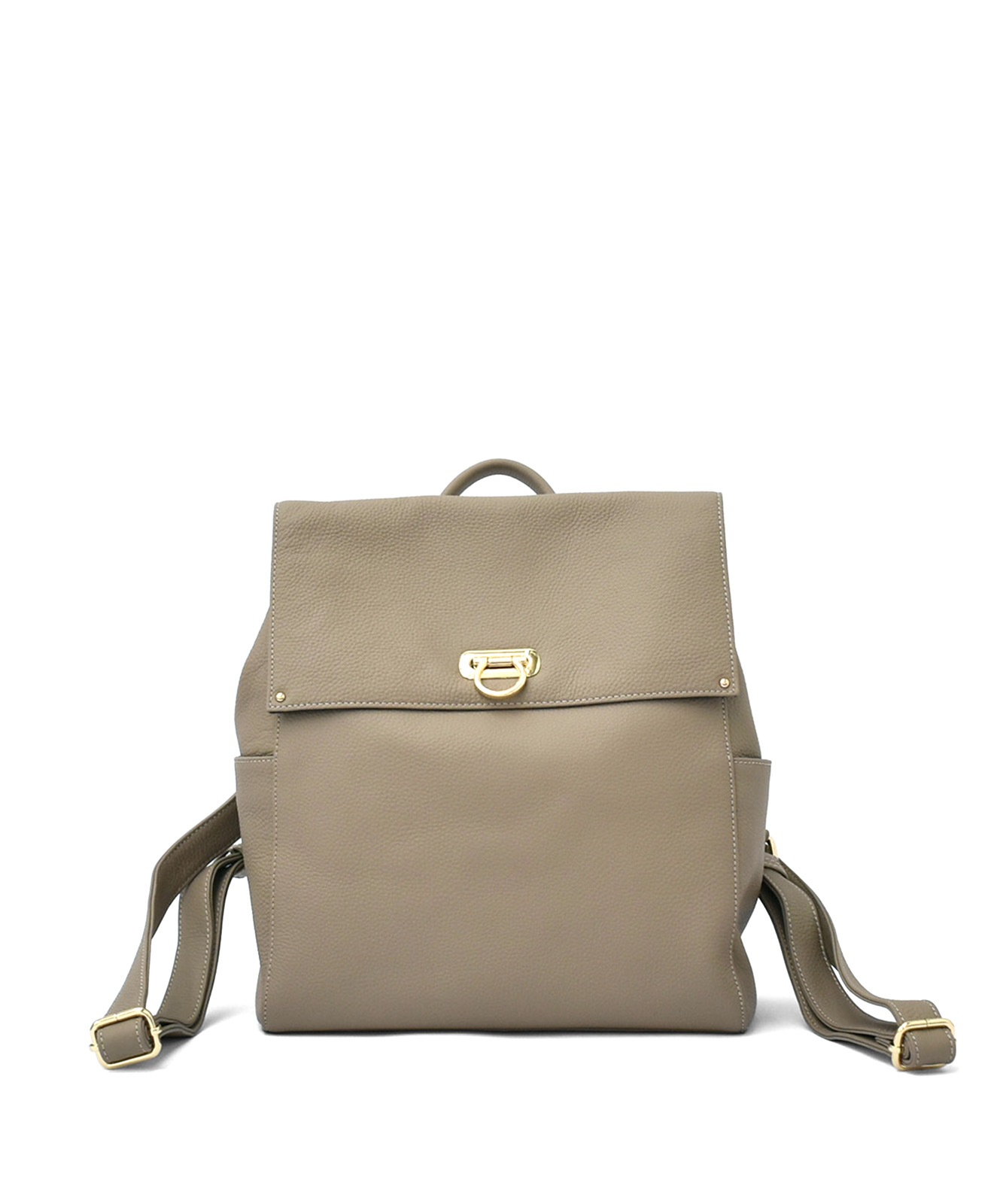 本牛革サイドポケットフラップリュック | バッグ,リュックサック