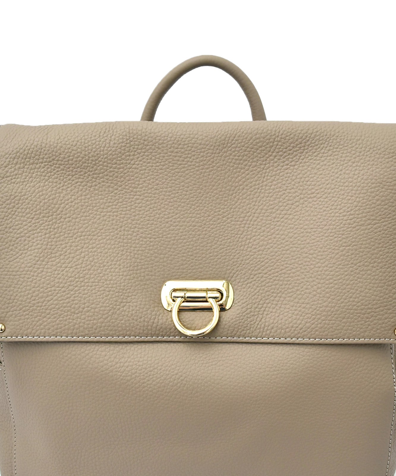 【レア】ヴィンテージ クレージュ 本革 リュックシボ革 フラップ サイドポケット レア】ヴィンテージ クレージュ 本革 リュックシボ革 フラップ