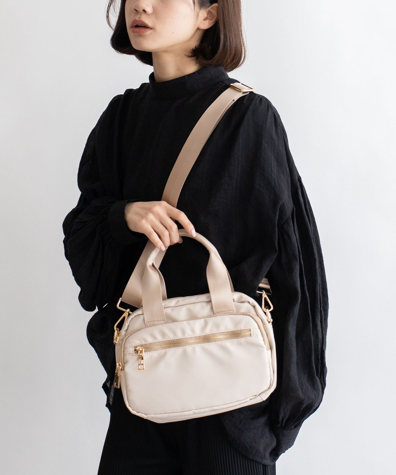 ナイロン2wayミニショルダートートバッグ | バッグ,ショルダーバッグ