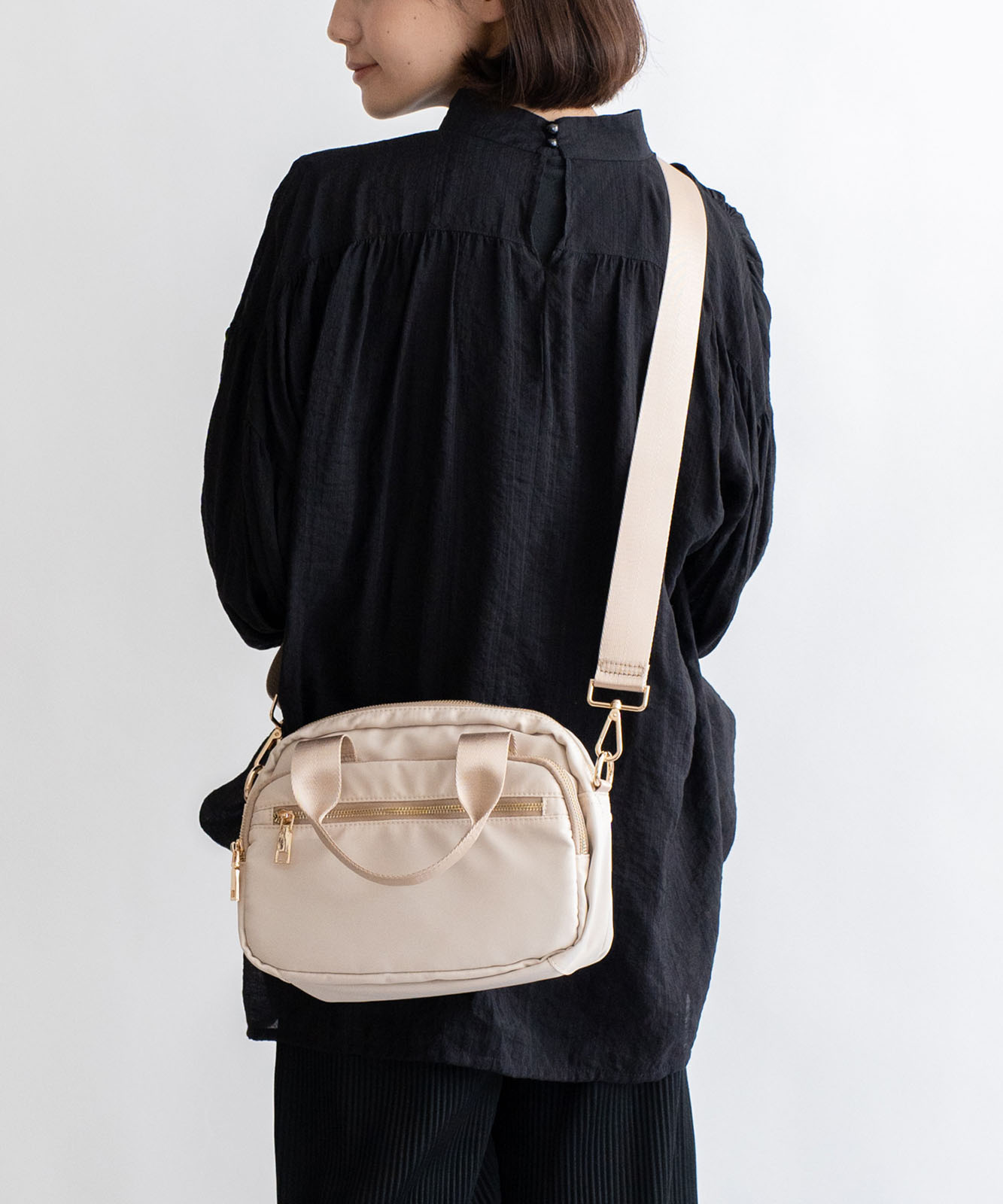 【良品】フェリージ ショルダーバッグ トートバッグ 2way ナイロン Felisi ショルダーバッグ バッグ Felisi（フェリージ） 2Way